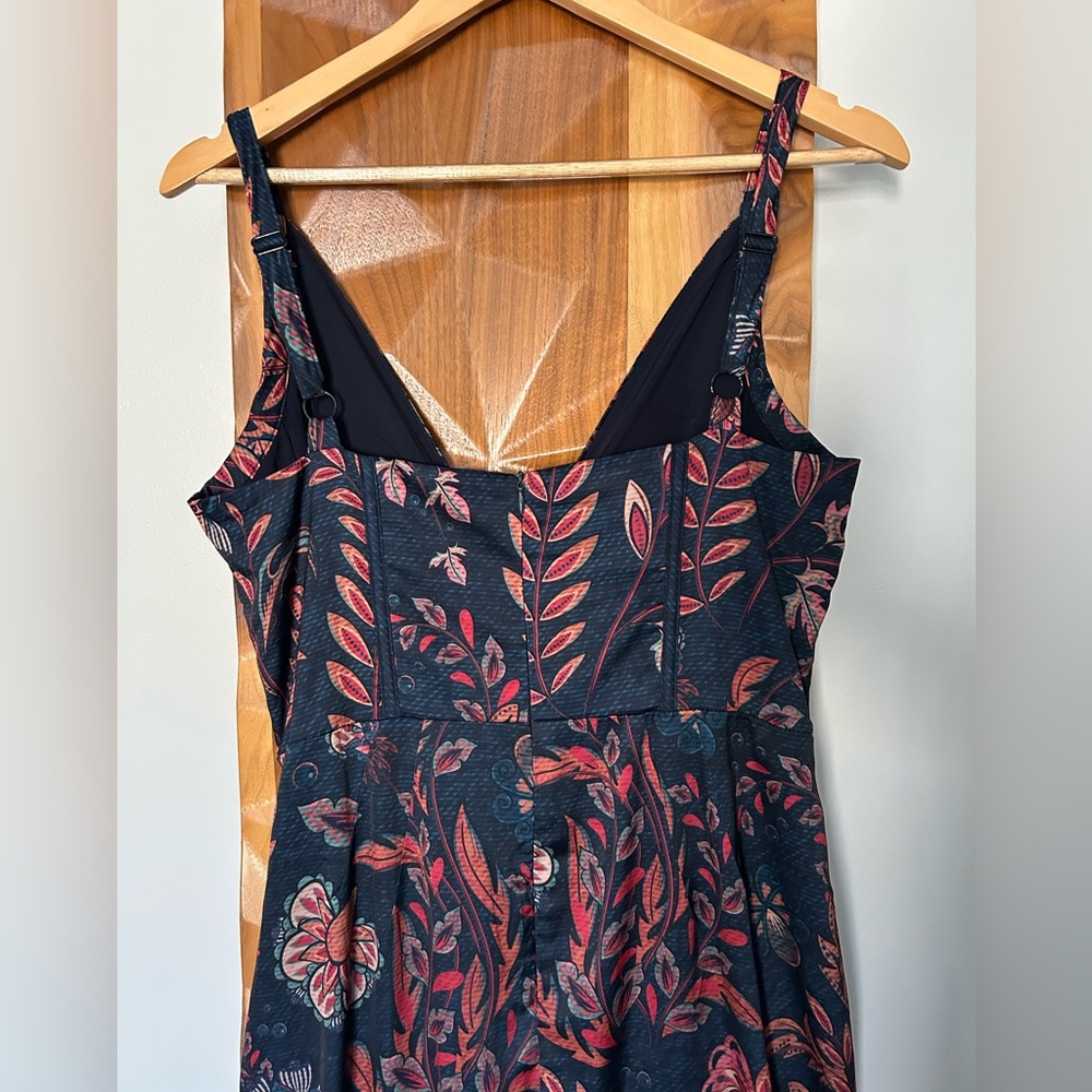 Stunning Averie Silky Cocktail Dress Size L - Picture 7 of 11